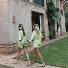 Load image into Gallery viewer, Personalised PJ set & bow