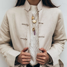 Load image into Gallery viewer, Mandarin Linen Jackets Women