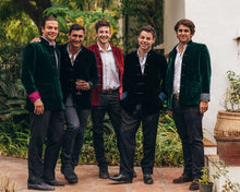 Load image into Gallery viewer, Mandarin Emerald Velvet Dinner Jacket
