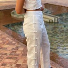 Load image into Gallery viewer, White Linen Set