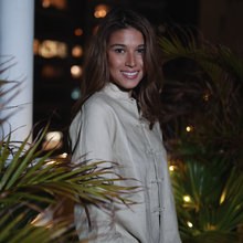 Load image into Gallery viewer, Mandarin Linen Jackets Women