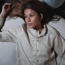 Load image into Gallery viewer, Mandarin Linen Jackets Women