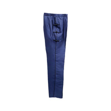 Load image into Gallery viewer, Navy Silk Pant Set