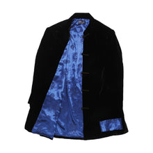 Load image into Gallery viewer, Mandarin Black Velvet Dinner Jacket