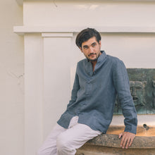 Load image into Gallery viewer, Mandarin Linen Shirt Collection
